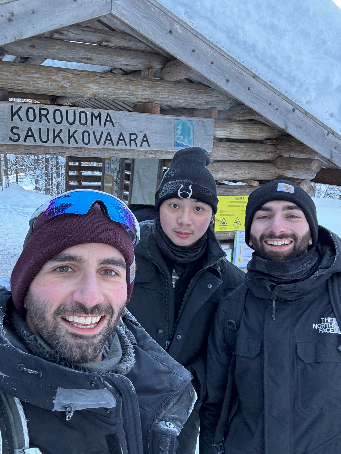 Visita alle cascate congelate di Korouoma